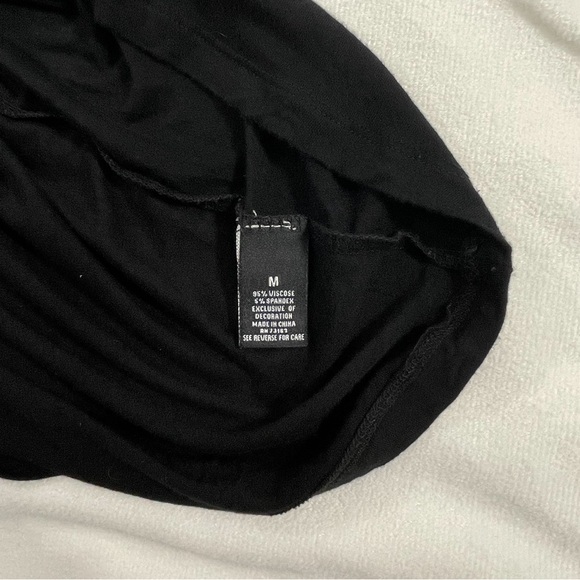 Dress Barn Collections Black Sleeveless Embellished Tank Top - Medium Very Soft - Picture 11 of 12